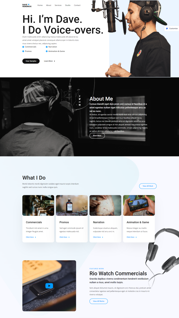 Freelance Voice-over Artist